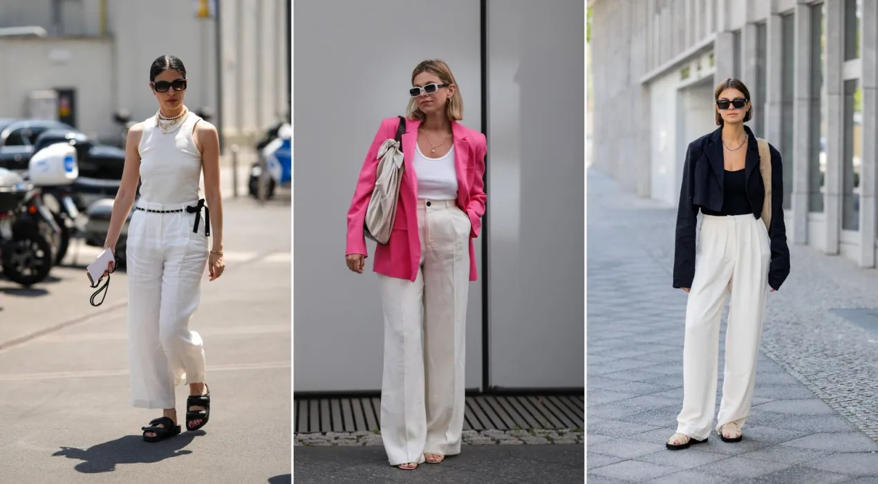 trendy trousers outfit combinations